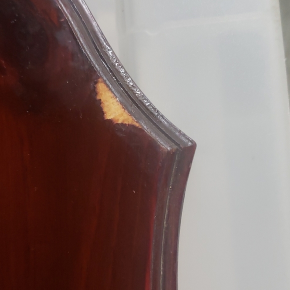 Vintage Scroll Metal and Wood Half Wall Shelf - Picture 10 of 11